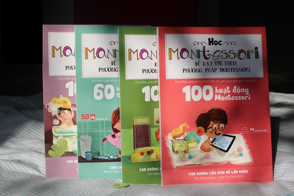 Cha mẹ nên tham khảo sách phương pháp Montessori
